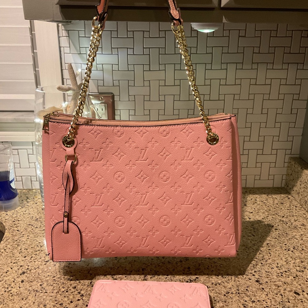 Inspired Monogram Surene bag & wallet pink
